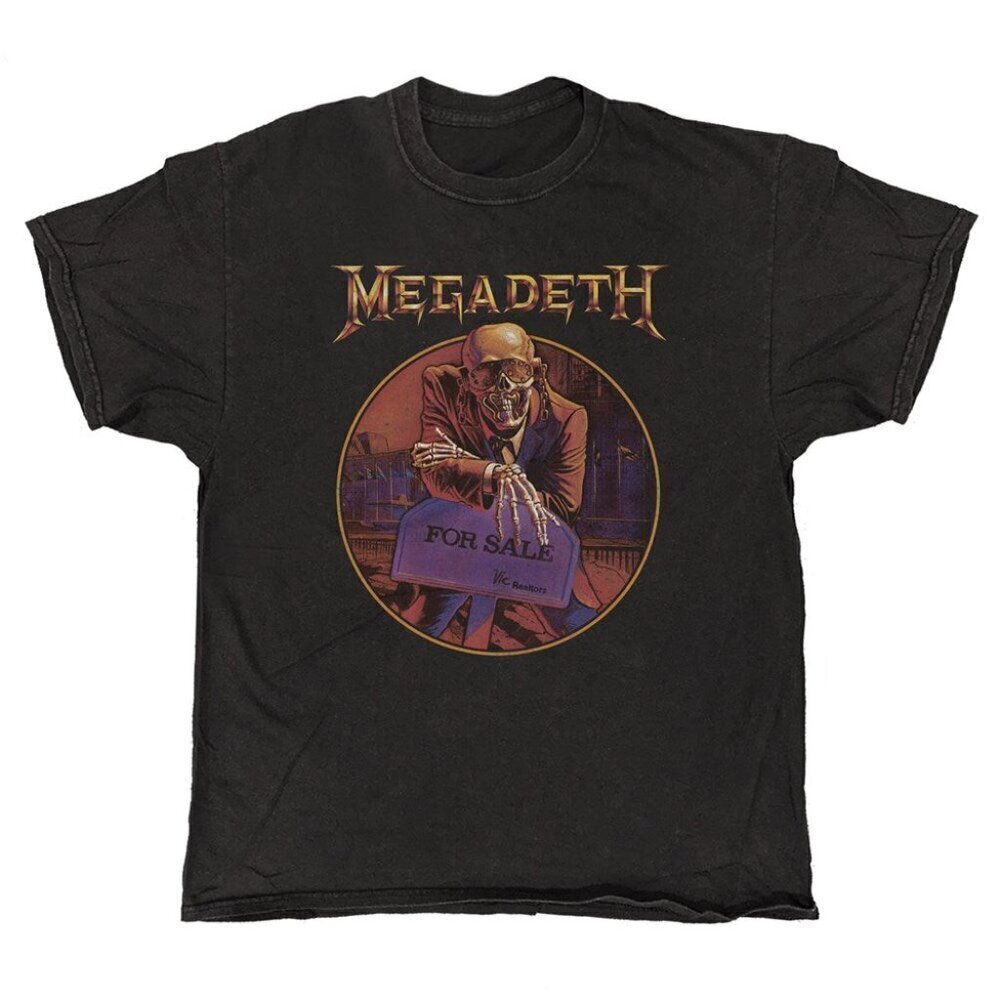 Megadeth For Sale Style Thrash Metal Graphic Unisex T-Shirt 12